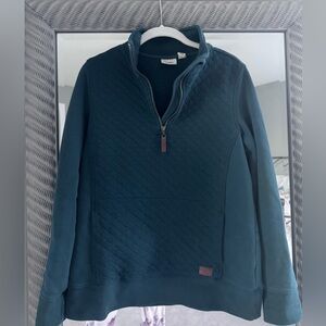 LL Bean quarter zip sweater